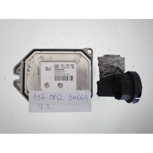 09146052 BJ 5WK9170 Opel Omega 2.2 Motor Beyni Komple Seti