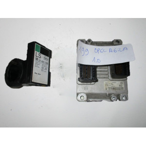 0261207422 24456864 Opel Corsa C Motor Beyni Komple Seti