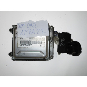 09391283 12202143  Opel Vectra Astra Zafira 2.2 Motor Beyni Komple Seti