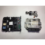Peugeot 307 1.6 Motor Beyni Komple Seti 0281011863 EDC16C3 9661377280 9660105980 36.353.100 