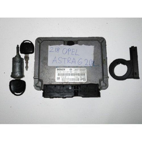 0281010267 24417167 Opel Astra G Motor Beyni Komple Seti