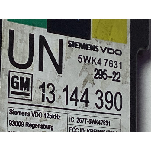 Opel Meriva Motor Beyni Komple Seti 112500-0166 897350-9488 97350-948 110080162026 13173381XT 24462970 5WK48665 13144390 5WK47631 13168306 5WK48668 46538523