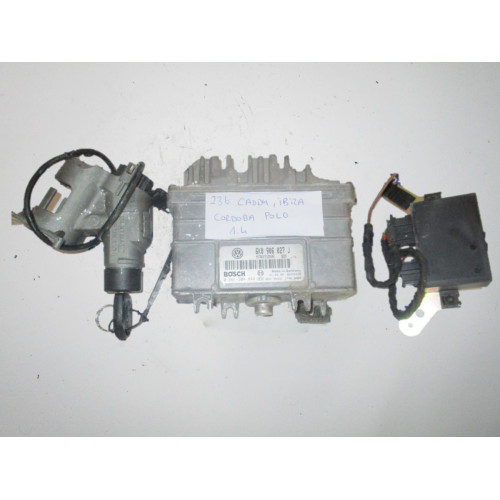 0261204844 6K0906027J Volkswagen Polo Caddy Seat İbiza Motor Beyni Komple Seti