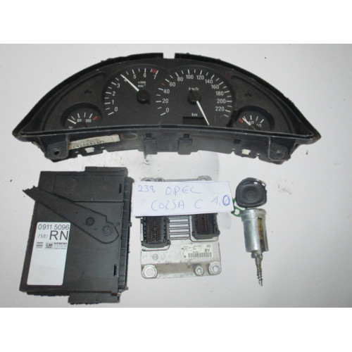 Opel Corsa Motor Beyni Komple Seti 0261206072 09115111 09115096 5WK48665 09146299 110008988009 09166814FL