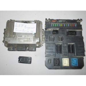 0281012619 9661032980 Peugeot Citroen partner Motor Beyni Komple Seti