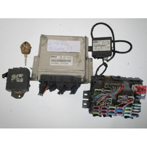 0281001879 46479993 Fiat Multipla 1.9 JTD Motor  Beyni Komple Seti