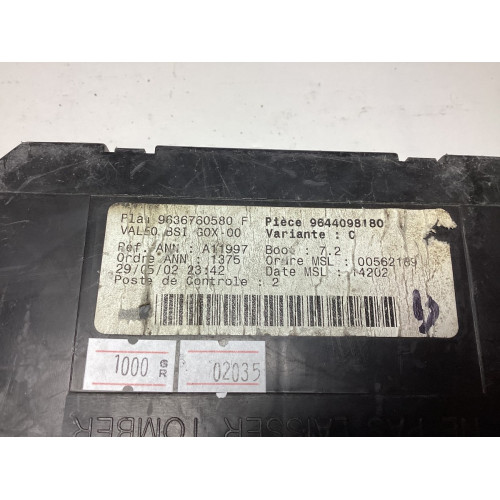 Peugeot 307 Sigorta Body Beyni 9636760580F 9644098180