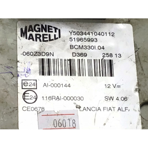 Fiat 500L Sigorta Body Beyni 116RAI-000030 51965993
