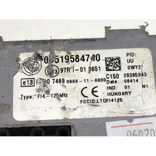 Lancia Ypsilon 1.2 Sigorta Body Beyni 00519584740 28385943