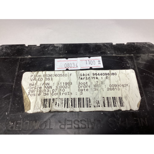 Peugeot 307 Sigorta Body Beyni 9636760580F