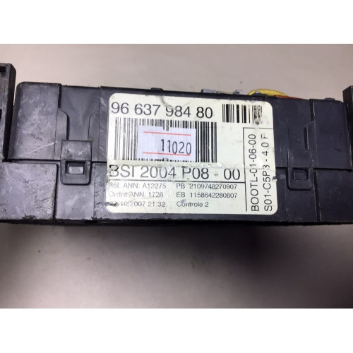 Citroen C4  Sigorta Body Beyni 9663798480