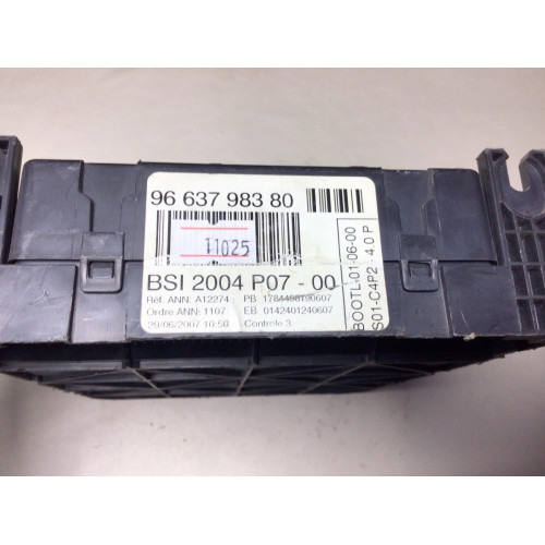 Peugeot 207 Sigorta Body Beyni 9663798380