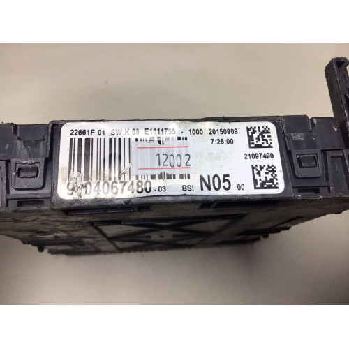Citroen C4 Sigorta Body Beyni 9804067480