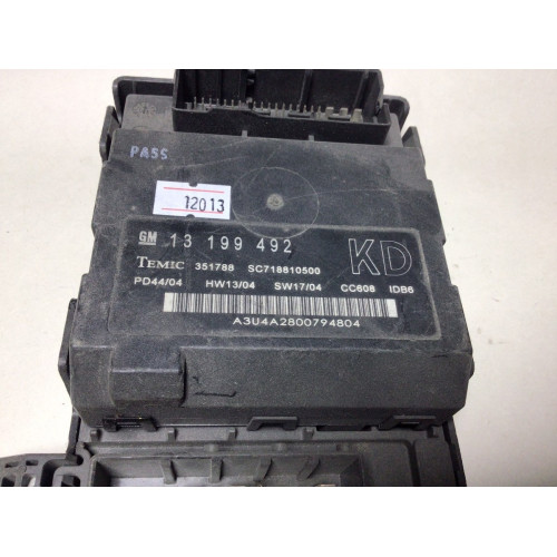 Opel Vectra C Sigorta Body Beyni 13199492