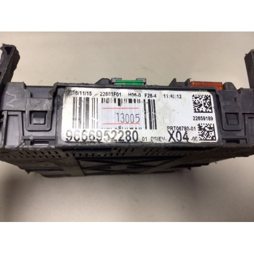 Citroen C3 Sigorta Body Beyni 9666952280