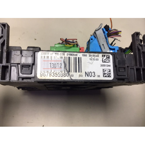 Peugeot 208 Sigorta Body Beyni 9678355980