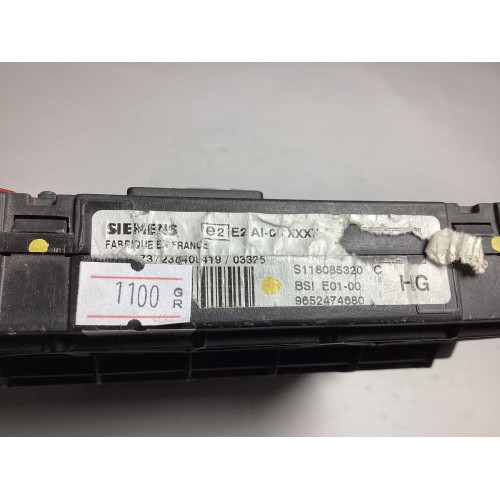 Citroen Xsara Sigorta Body Beyni S118085320C 9652474680 HG Sigorta