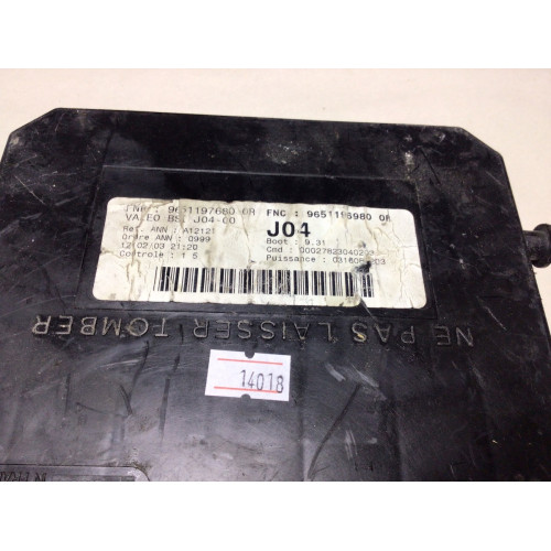Peugeot 307 Sigorta Body Beyni 9651197680 J04
