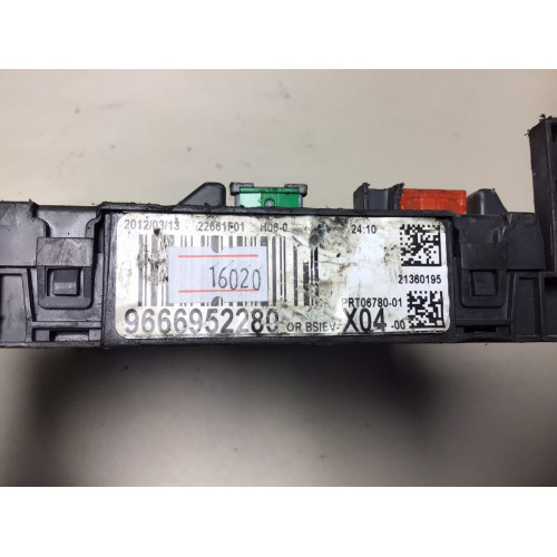 Citroen C3 Sigorta Body Beyni 9666952280