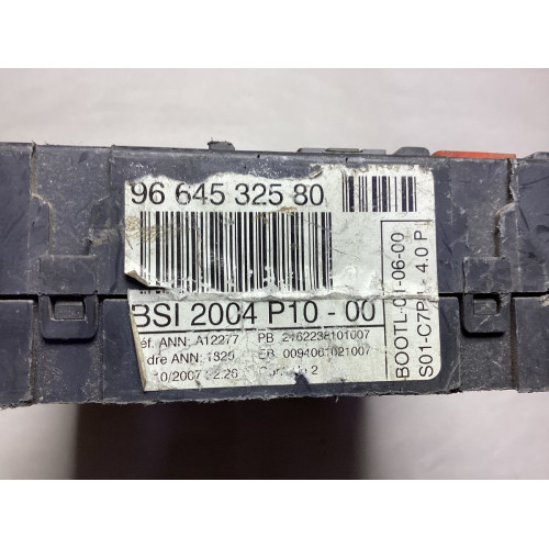 Peugeot 207 Citreon C2 Sigorta Body Beyni 9664532580