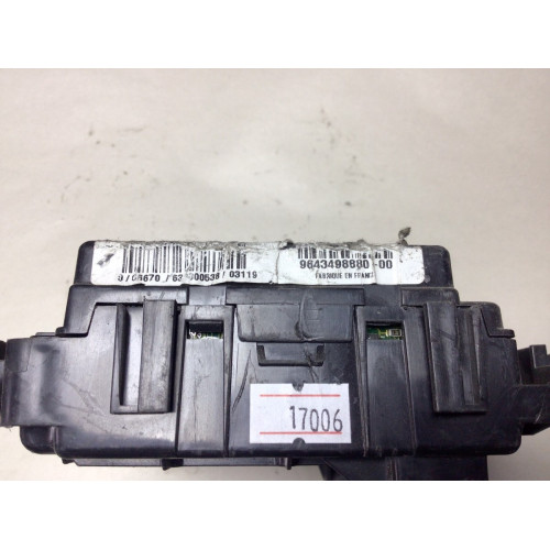 Citroen C3 Sigorta Body Beyni 9643498880-00