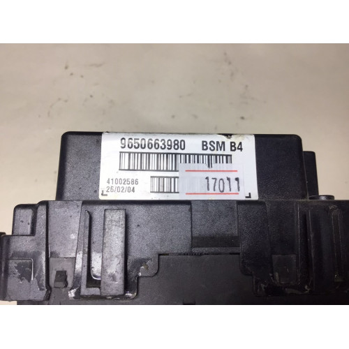Peugeot 307 Sigorta Body Beyni 9650663980