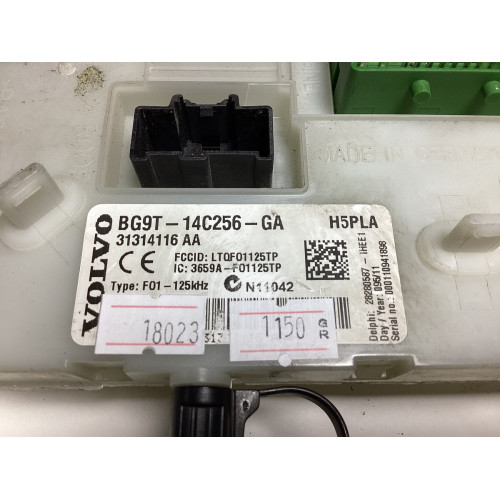 Volvo S60 Sigorta Body Beyni BG9T-14C256-GA 31314116AA