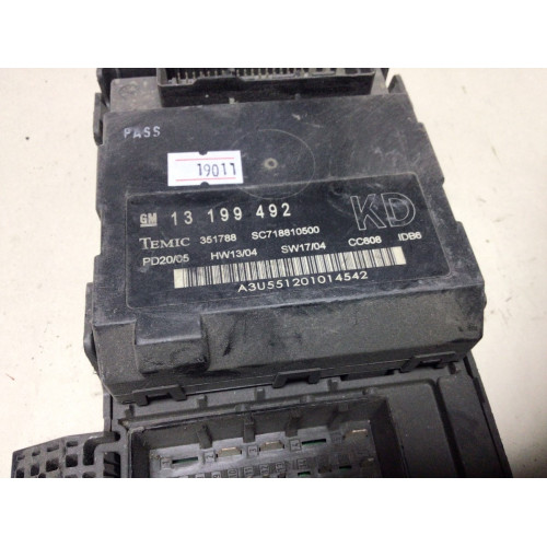 Opel Vectra C Sigorta Body Beyni 13199492