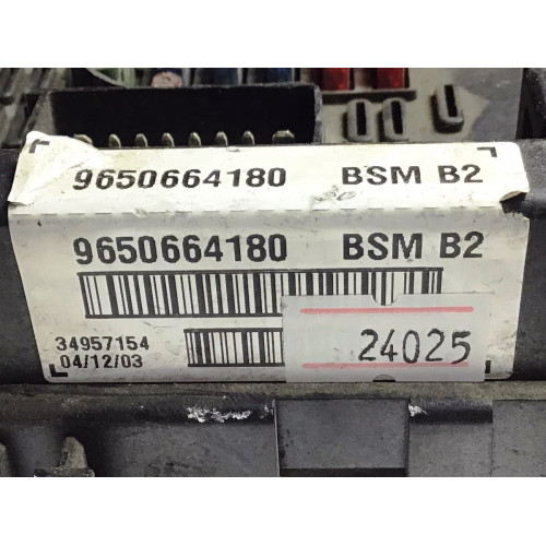 Peugeot 206 Sigorta Body Beyni 9650664180 BSMB2