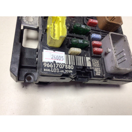 Citroen C3 Sigorta Body Beyni 9661707880 BSML03-00