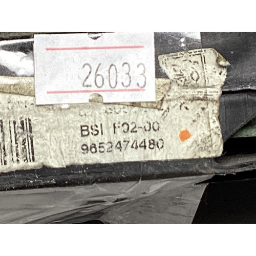 Citroen C3 1.4 HDI Sigorta Body Beyni S118085200J 9652474480 MG Sigorta