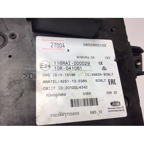 Fiat Ducato Sigorta Body Beyni 10R-041061 116RAI-000029 4251-13-5386