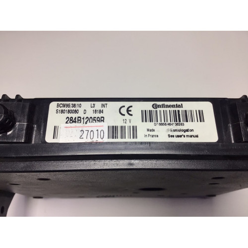 Renault Megane 3 Sigorta Body Beyni 284B12059R S180180060D