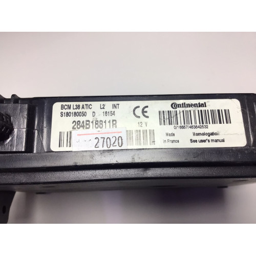 Renault Megane 3 Sigorta Body Beyni S180180050D 284B18811R