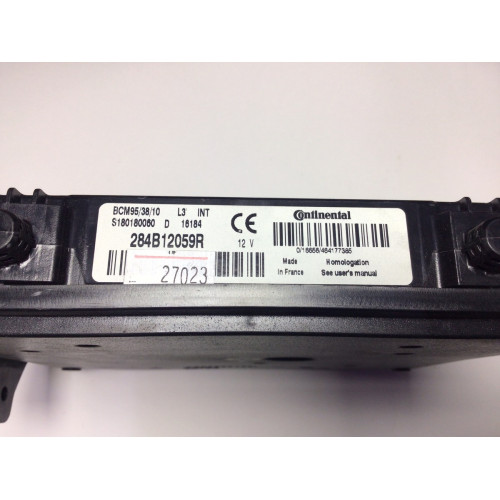 Renault Megane 3 Sigorta Body Beyni 284B12059R S180180060D