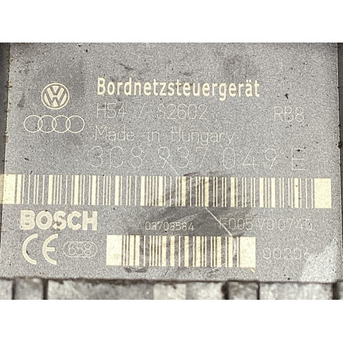 Volkswagen Caddy Passat Golf Jetta Skoda Octavia Konfor Beyni 3C8937049E
