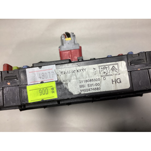 Citroen Xsara Sigorta Body Beyni S118085320D 9652474680 HG Sigorta