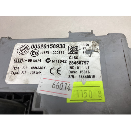 Fiat Doblo Opel Combo Sigorta Body Beyni 00520158930 116RI-000674 28468797 FI2-AM433RX