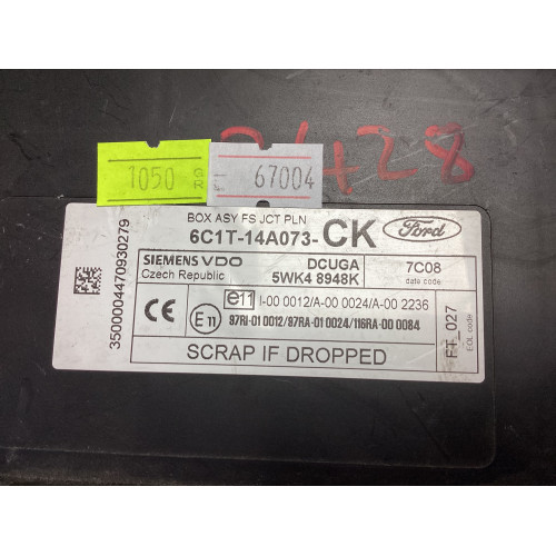 Ford Transit Sigorta Body Beyni 6C1T-14A073-CK 5WK48948K