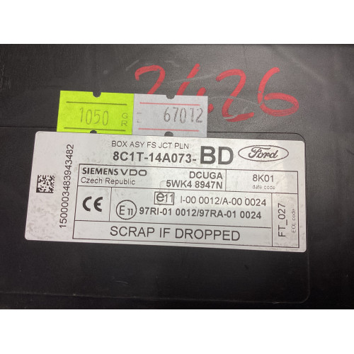 Ford Transit Sigorta Body Beyni 8C1T-14A073-BD 5WK48947N