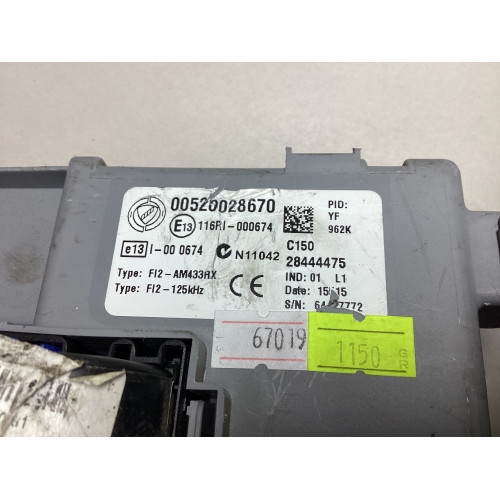 Fiat Doblo 1.3 Sigorta Body Beyni 00520028670 116RI-000674 28444475 FI2-AM433RX