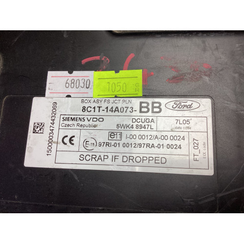 Ford Transit BCM Sigorta Body Beyni 8C1T-14A03-BB 5WK48947L