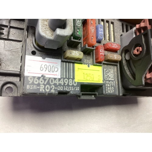 Peugeot 407 Citroen C4 C5 BSM R02 Sigorta Beyni 9667044980 BSM-R02-00