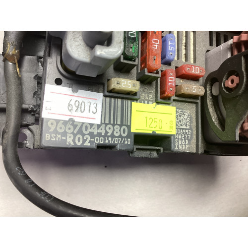 Peugeot 407 Citroen C4 C5 BSM R02 Sigorta Beyni 9667044980 BSM-R02-00
