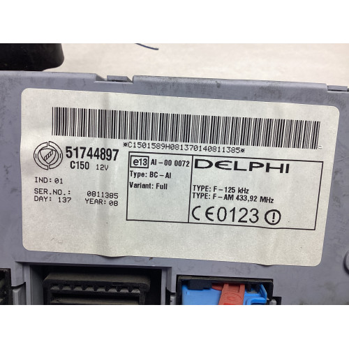 Fiat Doblo 1.3 Sigorta Body Beyni 51744897