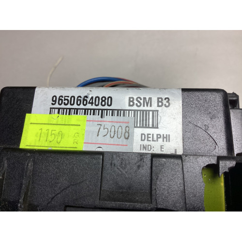 Peugeot 206 BSM B3 Sigorta Body Beyni 9650664080 BSM B3