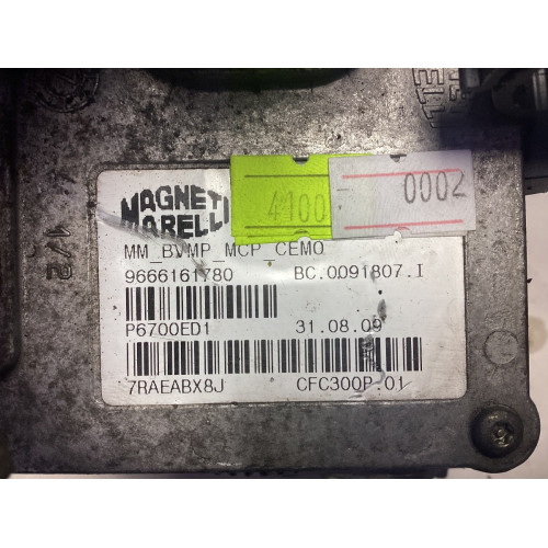 Citroen C4 Picasso Şanzıman Robotu 9666161780 P6700ED1 BC.0091807.I CFC300P.01