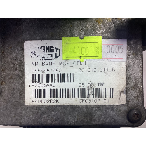 Citroen C4 Şanzıman Robotu 9666987680 P7000AA0 BC.0101511.B CFC310P.01