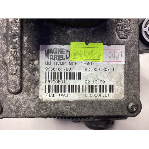 Citroen C4 Picasso Şanzıman Robotu 9666161780 P6700ED1 BC.0091807.I CFC300P.01
